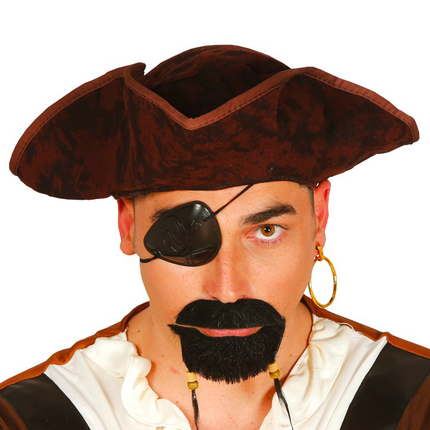 Piratenhut Braun