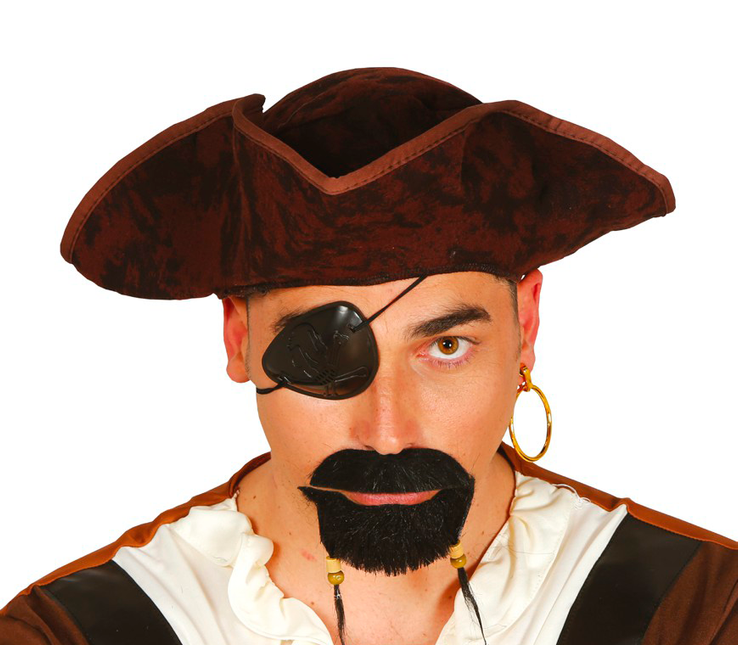 Piratenhut Braun