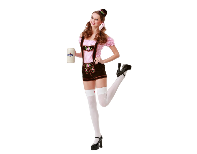 Lederhosen Schwarz Damen