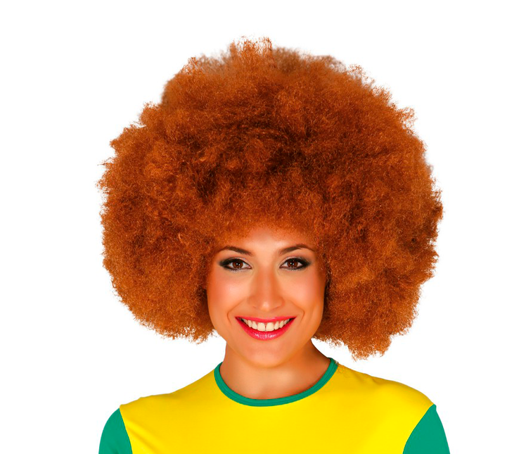 Brauner Afro