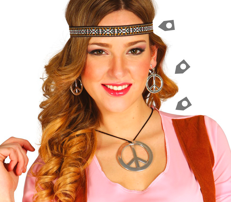 Hippie Set Peace 3 Stück