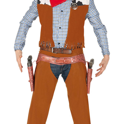 Cowboy Kostüm Braun