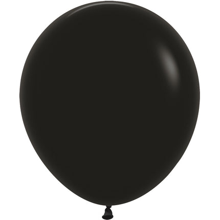 Ballons Schwarz 45cm 25Stk