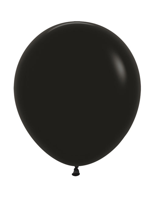 Ballons Schwarz 45cm 25Stk