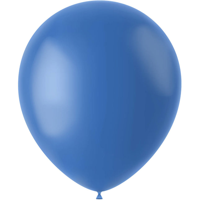 Blaue Ballons Holländisch Blau 33cm 50Stk