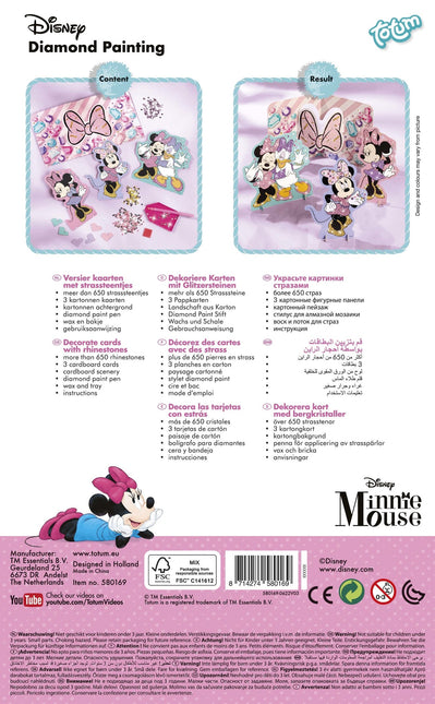 Minnie Mouse Diamant Gemälde