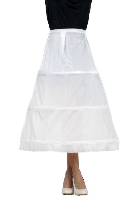 Weißer Petticoat Frauen 85cm