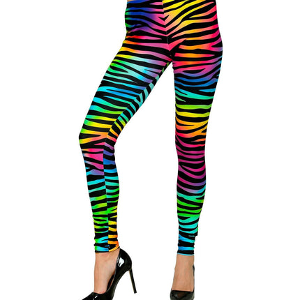 Neon 80S Legging Damen