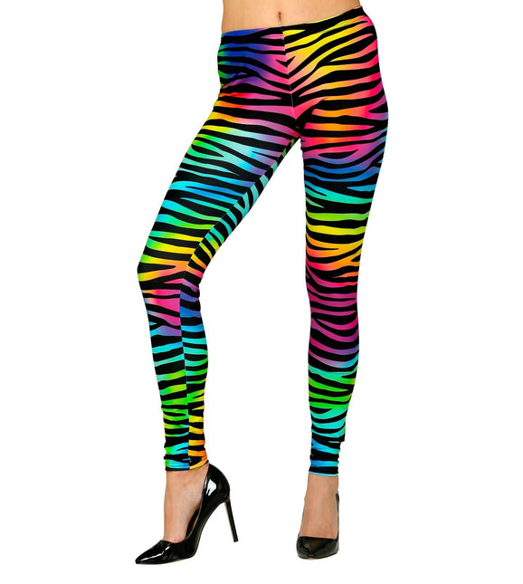 Neon 80S Legging Damen