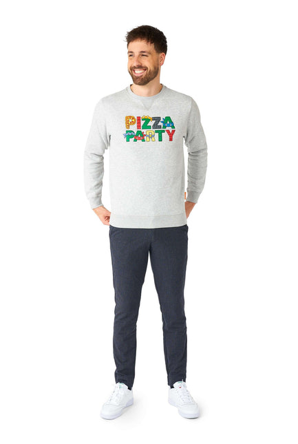 Teenage Mutant Hero Schildkröte Pizza Party Pullover Männer OppoSuits