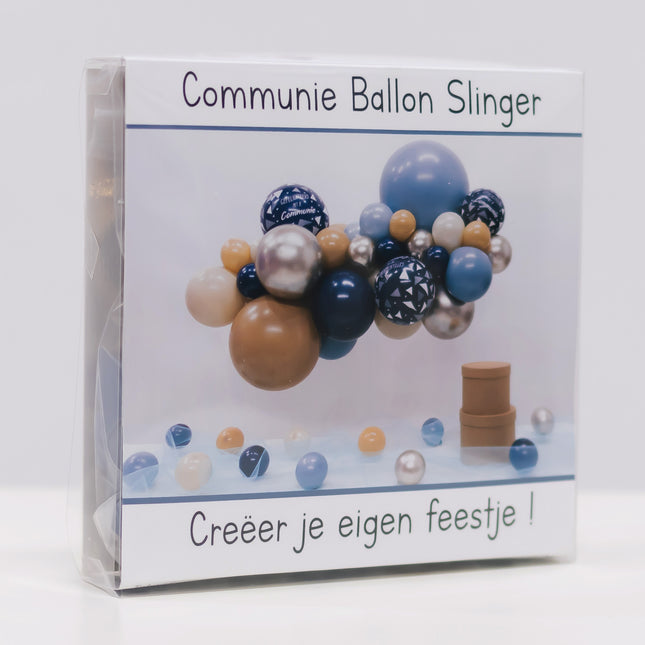 Ballons DIY Ballon Kit Bio Kommunion Blau