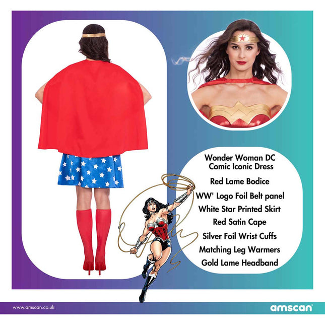 Erwachsenenkostüm Wonder Woman Classic XXL