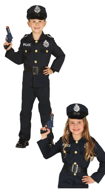 Polizeianzug Kinderpolizei