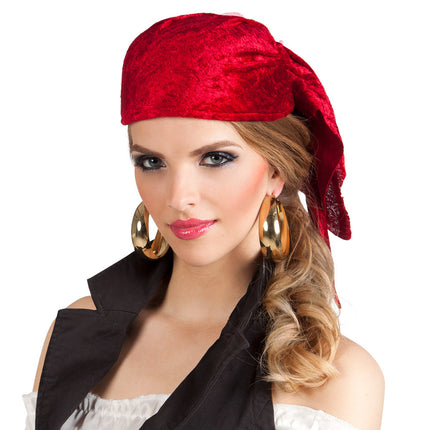 Rotes Piratenbandana