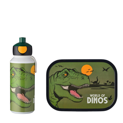 Lunch-Set Campus Trinkflasche+Lunchbox Dino