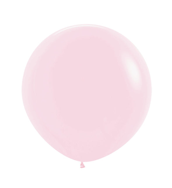 Ballons Pastell Mattrosa 61cm 10Stk