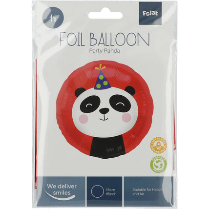 Helium Ballon Panda Leer 45cm