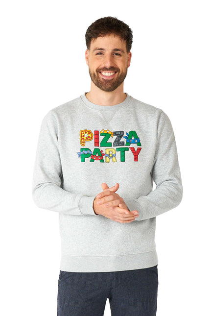 Teenage Mutant Hero Schildkröte Pizza Party Pullover Männer OppoSuits