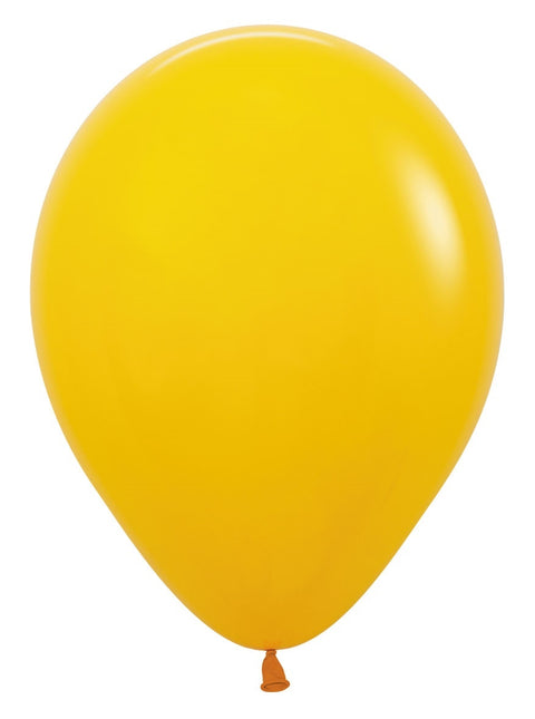 Luftballons Honig Gelb 30cm 50Stk