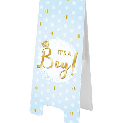 Warnschild It's A Boy Neu 58cm