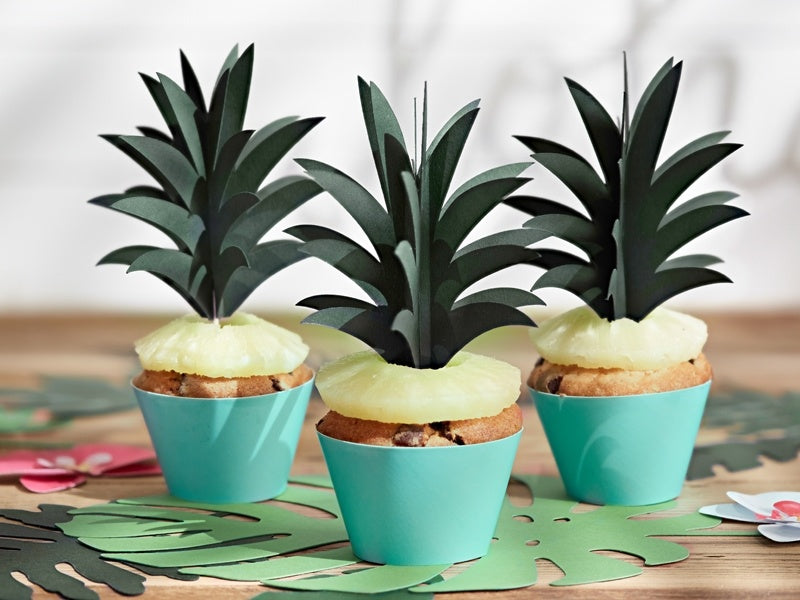 Cupcake Toppers Palme 16,5cm 6Stk.