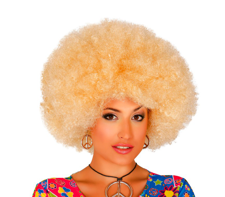 Blonde Afro