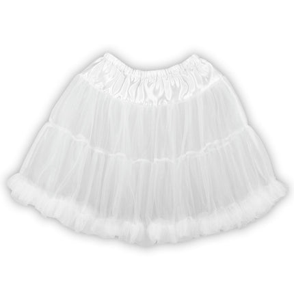 Weißer Petticoat Deluxe