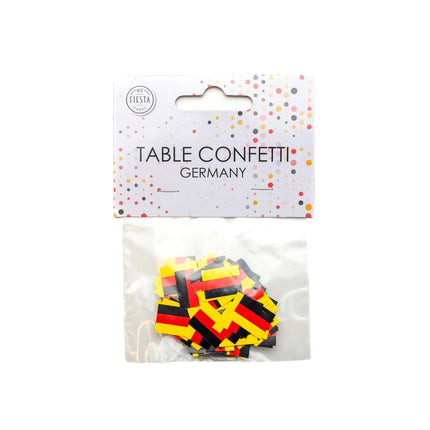 Deutschland Tabelle Konfetti Papier 150pcs