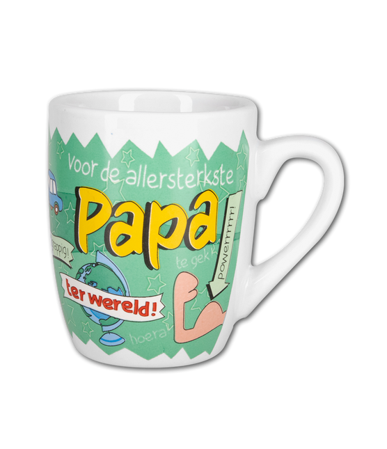 Grüne Tasse Papa