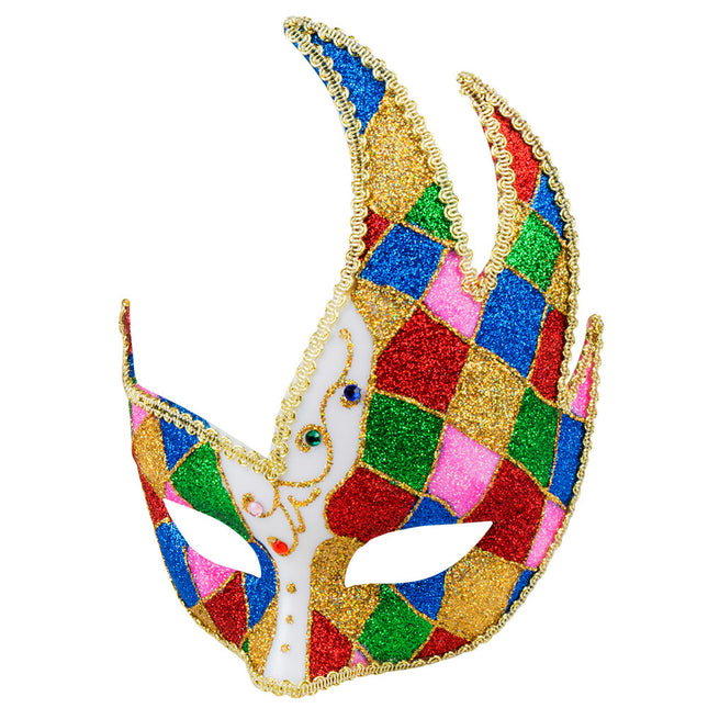 Augenmaske Venedig Jester