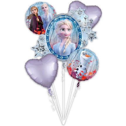 Frozen 2 Helium Ballon Set 5 Stück leer