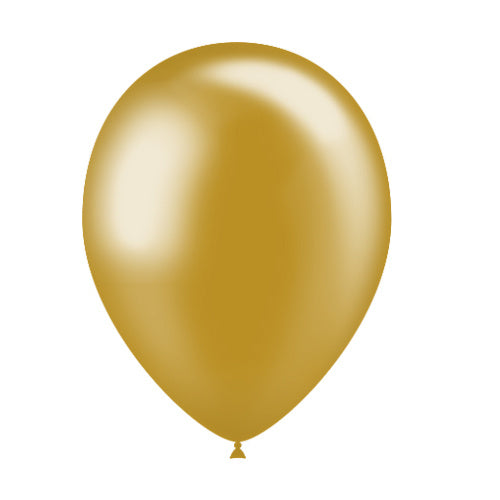 Gold Ballons Metallic 26cm 50Stk