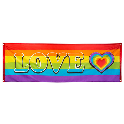 Regenbogenflagge XL 2,2m