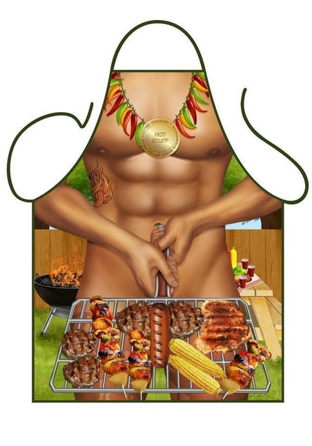 Schürze Barbecue Mann