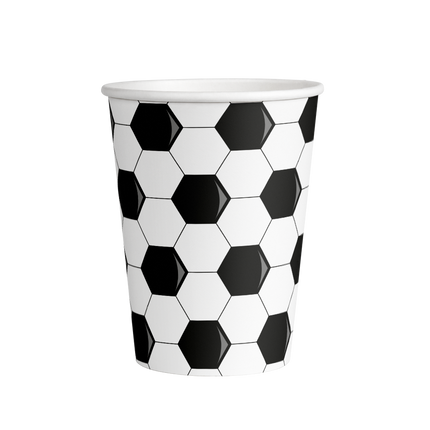 Fußball Becher 9cm 8Stk