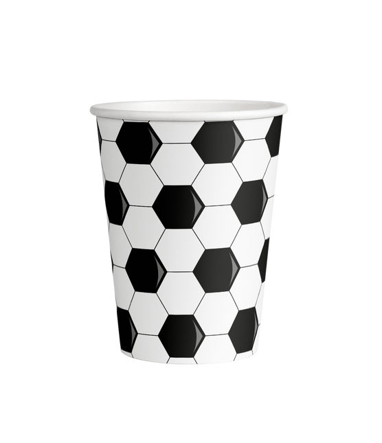 Fußball Becher 9cm 8Stk