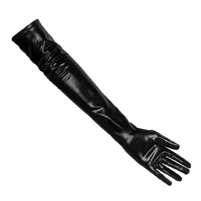 Handschuhe Leder-Look Kinky