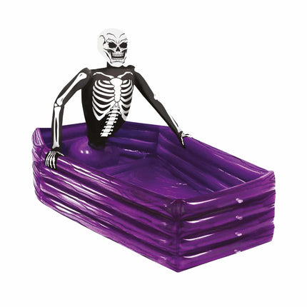 Halloween Tischdekoration Skelett Box 1m