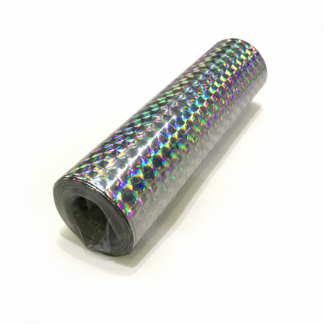 Serpetine Holographic Silber 4m 18 Ringe