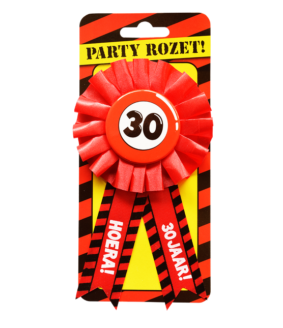 Rosette Hooray 30 Jahre Hooray