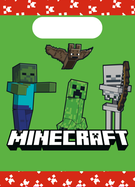 Minecraft Sharing Bags 4pcs