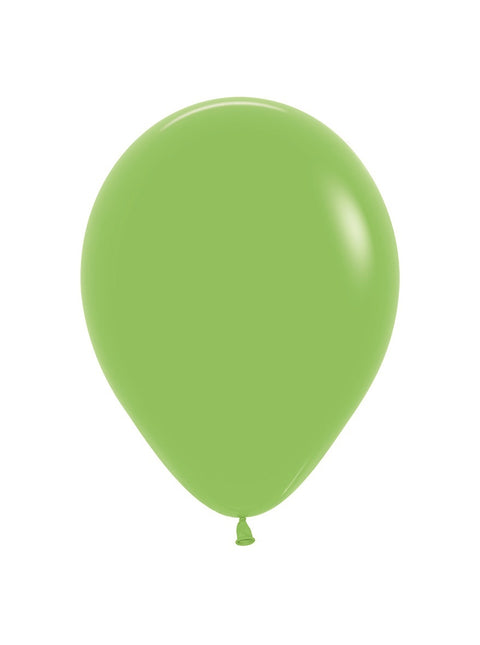 Ballons Limettengrün 23cm 50Stk