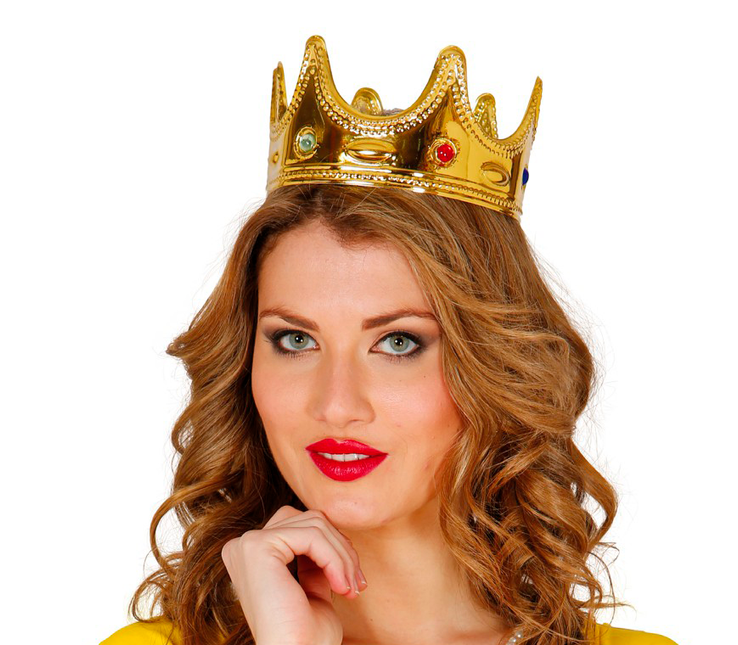 Queen Crown Gold 55cm