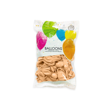 Beige Luftballons 13cm 100Stk