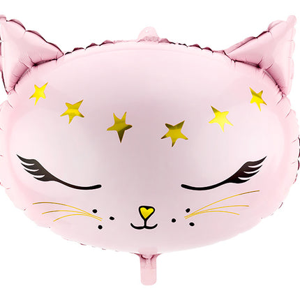 Heliumballon Katze leer 48cm