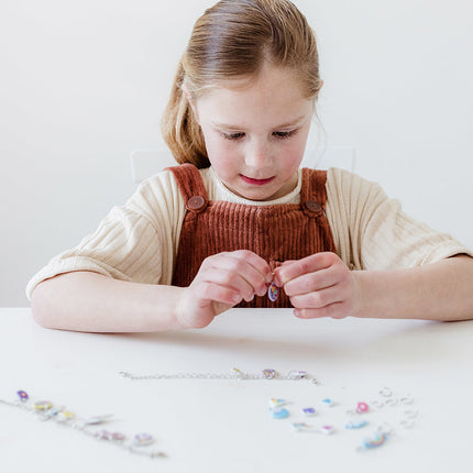 Set zur Herstellung von Einhorn-Armbändern