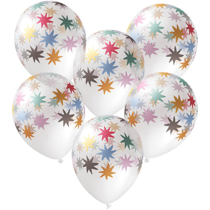 Stern Ballons 33cm 6Stk