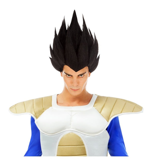 Vegeta Saiyan Perücke Schwarz Dragon Ball Z