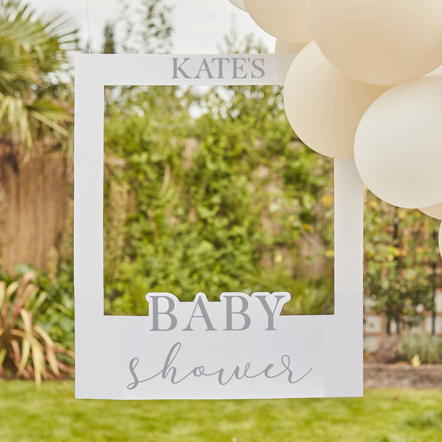 Photobooth Rahmen Baby Shower 72cm