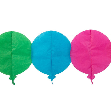 Girlande Luftballons Bunt 6m